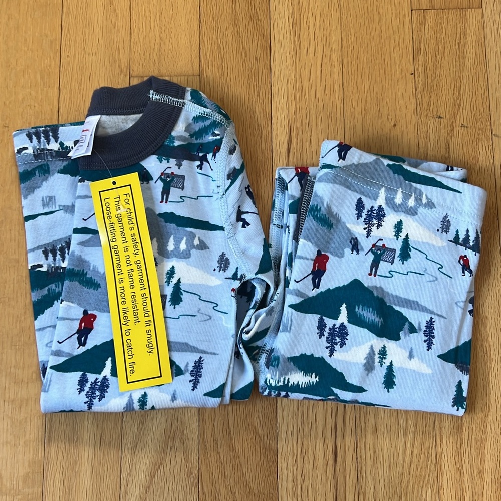 Hanna Andersson Ice Hockey Pjs NWT
